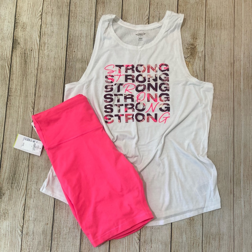 Old Navy | Bike Shorts & Tank